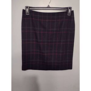 Talbots Size 6 Plaid Wool Suit Seperates Skirt